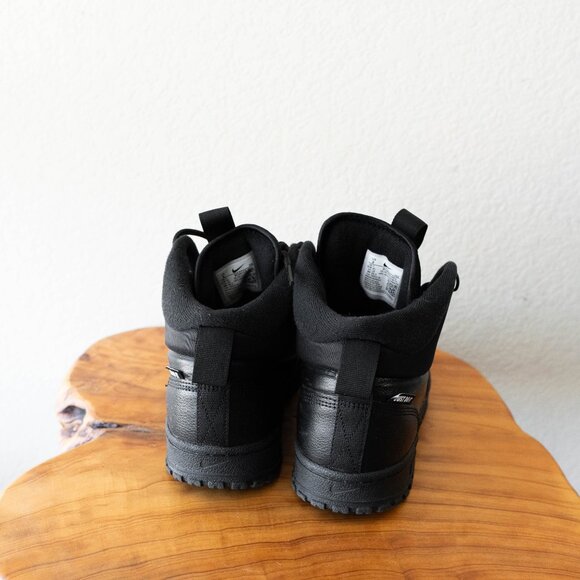 Nike Men’s Black Winter Sneaker Boots Size 8 | Waterproof BQ4223-001 “Just Do It - Picture 4 of 6